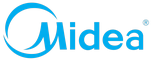Логотип фирмы Midea в Тихвине